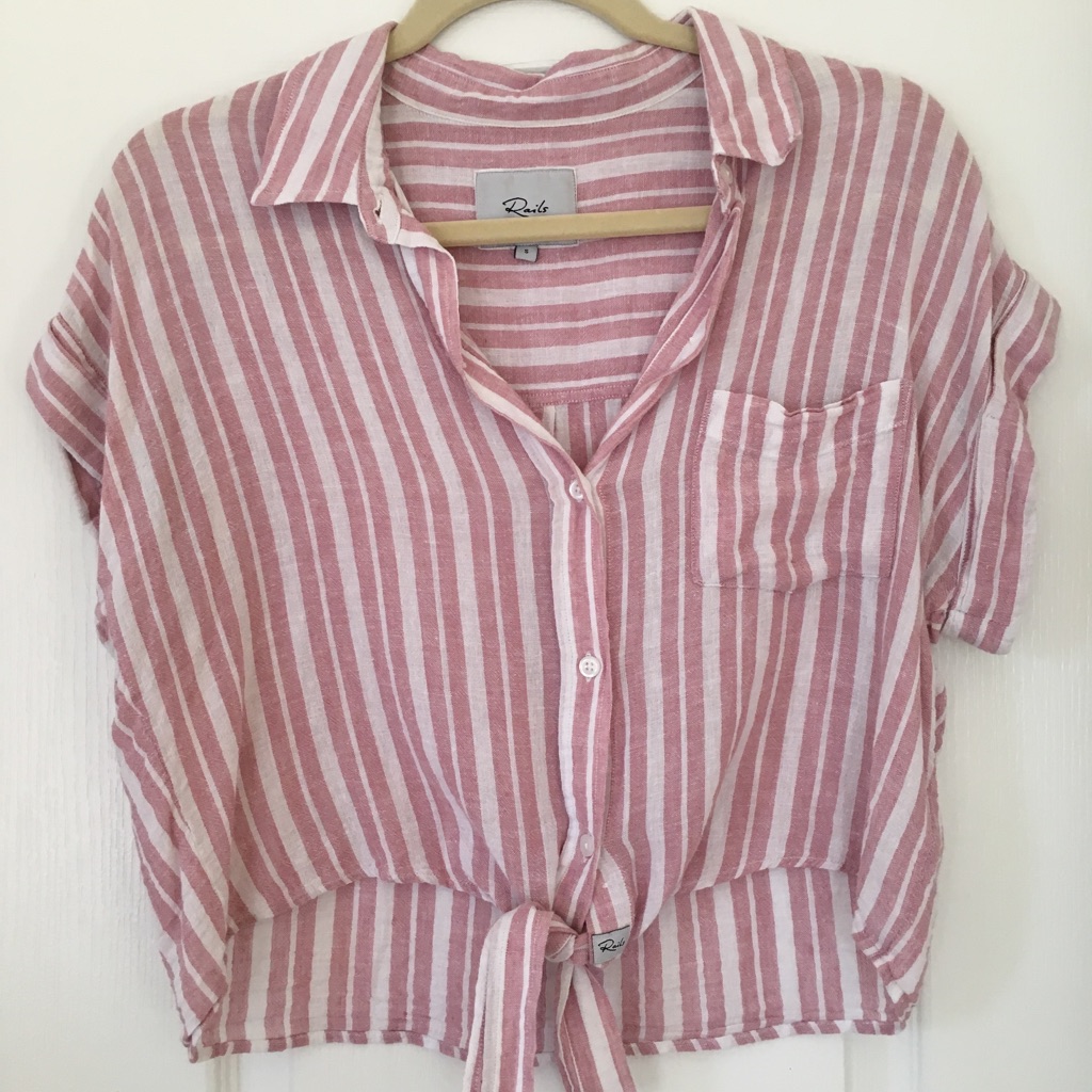 Rails Button Down Top